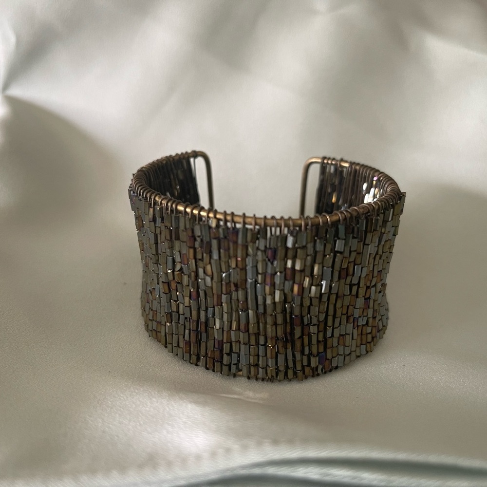 Beaded cuff